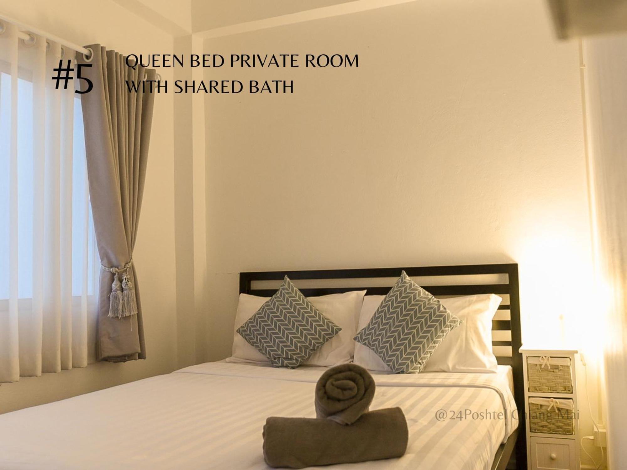 24 Poshtel Chiangmai Pansiyon Chiang Mai Oda fotoğraf
