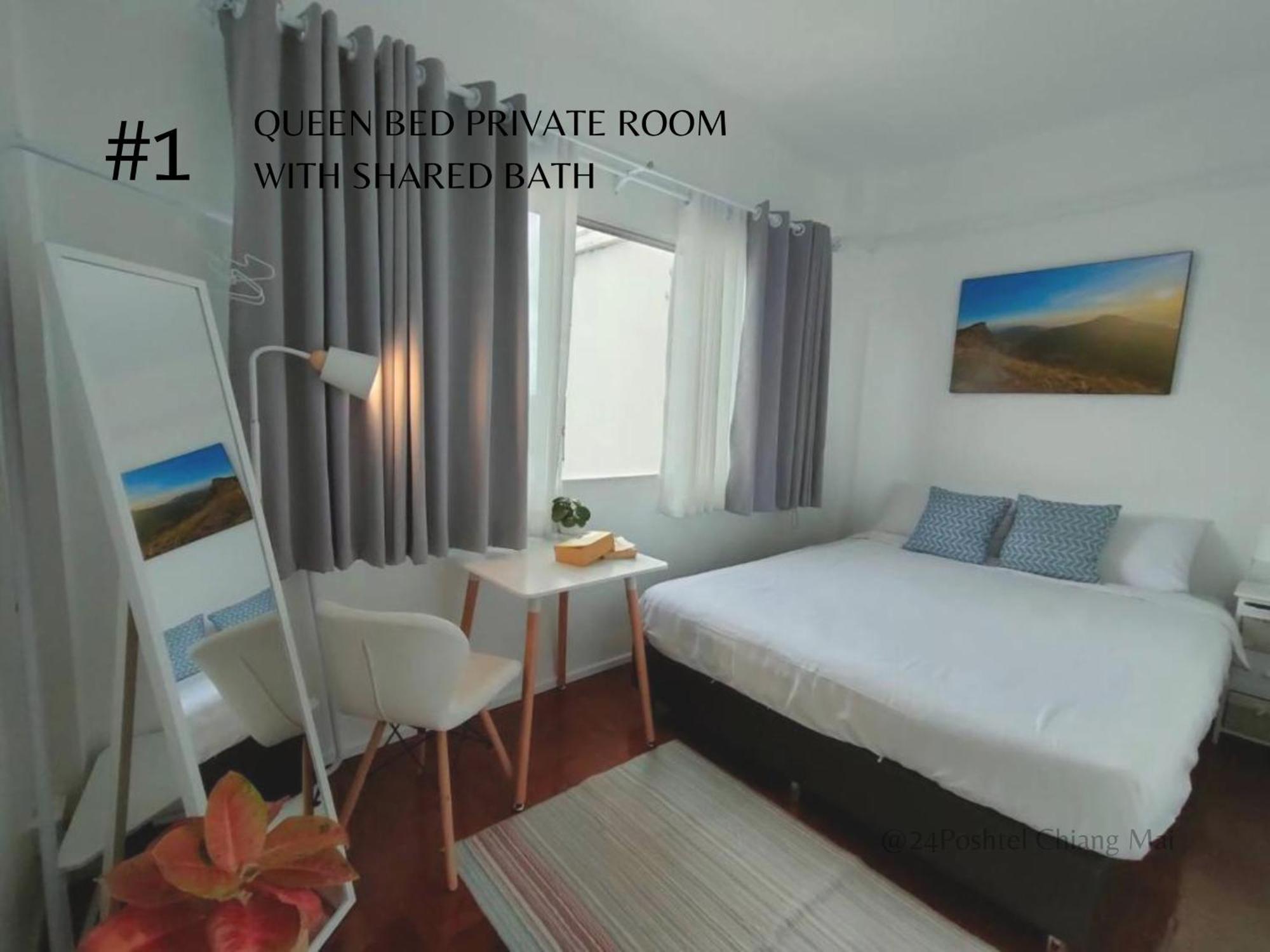 24 Poshtel Chiangmai Pansiyon Chiang Mai Oda fotoğraf