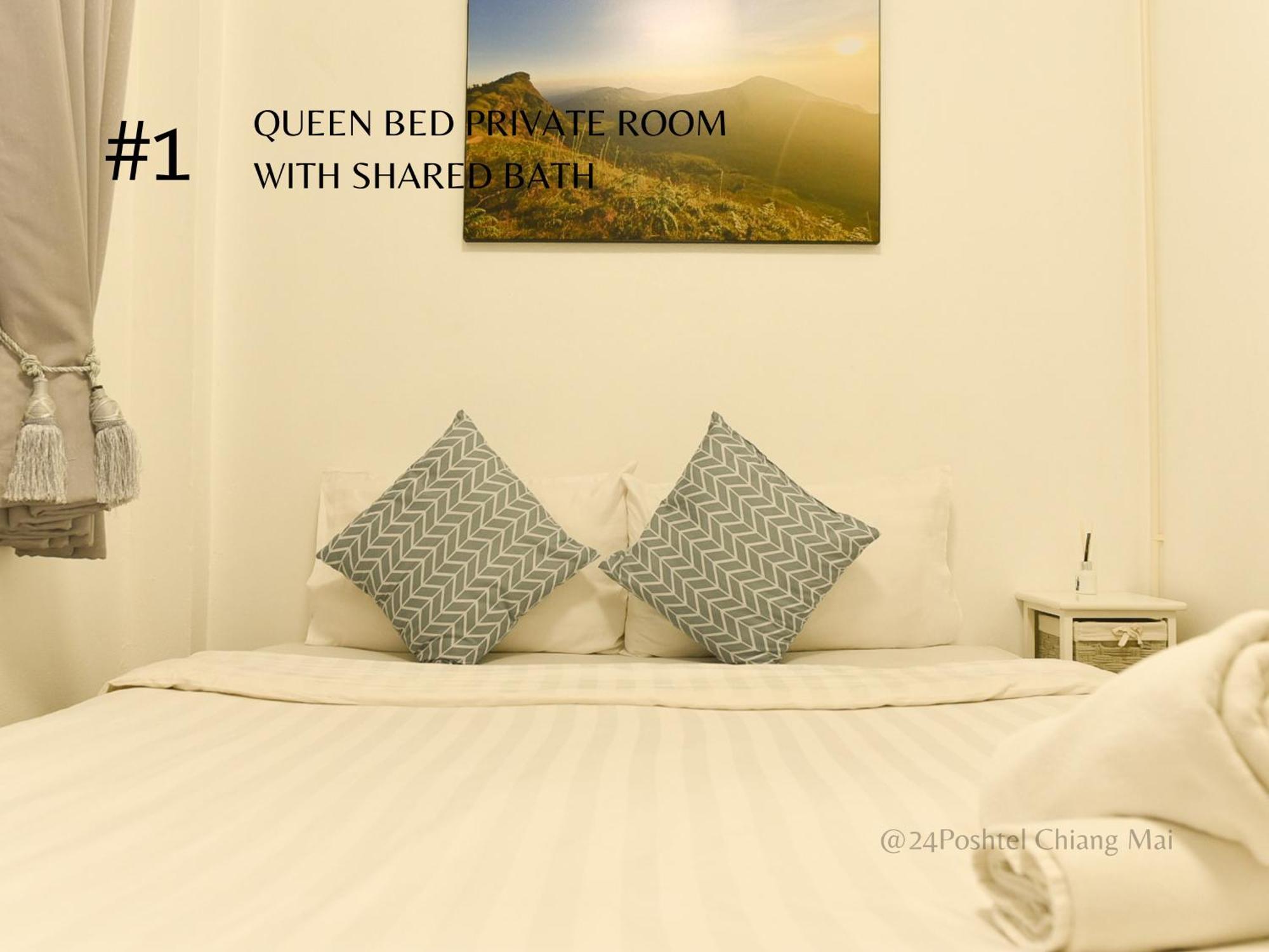 24 Poshtel Chiangmai Pansiyon Chiang Mai Oda fotoğraf
